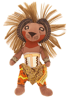 The Lion King the Broadway Musical Small Simba Plush Doll