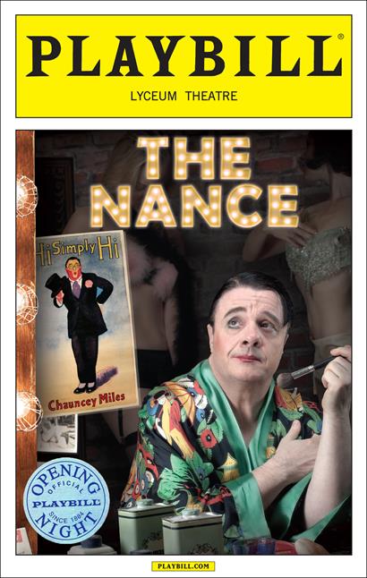 The Nance Limited Edition Official Opening Night Playbill