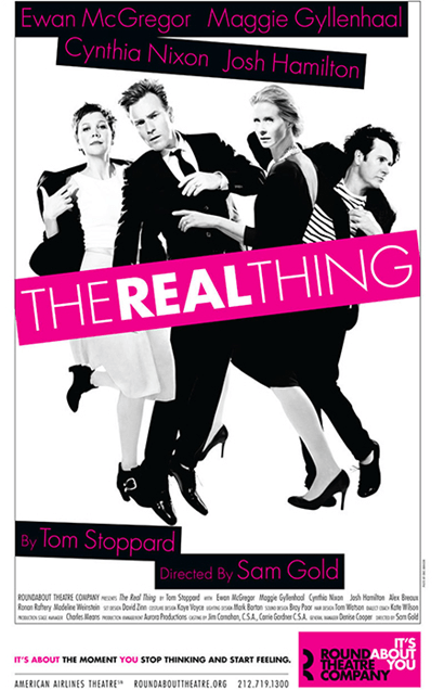 The Real Thing Broadway Poster