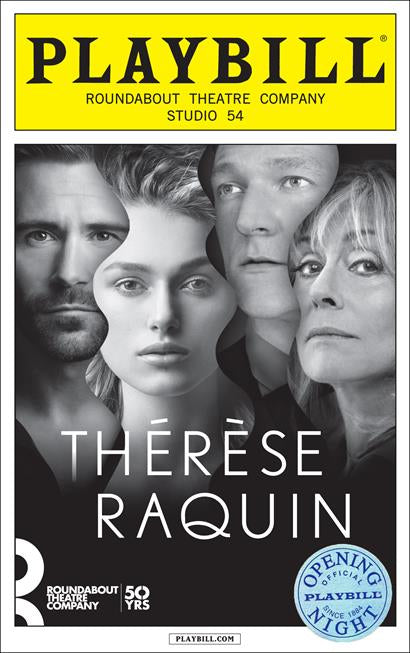 Therese Raquin Limited Edition Official Opening Night Playbill