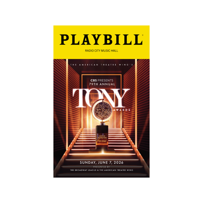 The 2026 Tony Awards Playbill