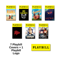 Spring 2026 Expansion Pack - Now on Broadway Sticker Pack of Playbill Covers