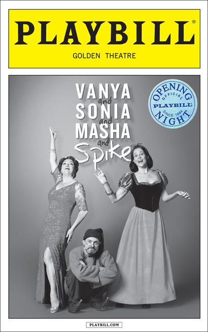 Vanya and Sonia and Masha and Spike Limited Edition Official Opening Night Playbill