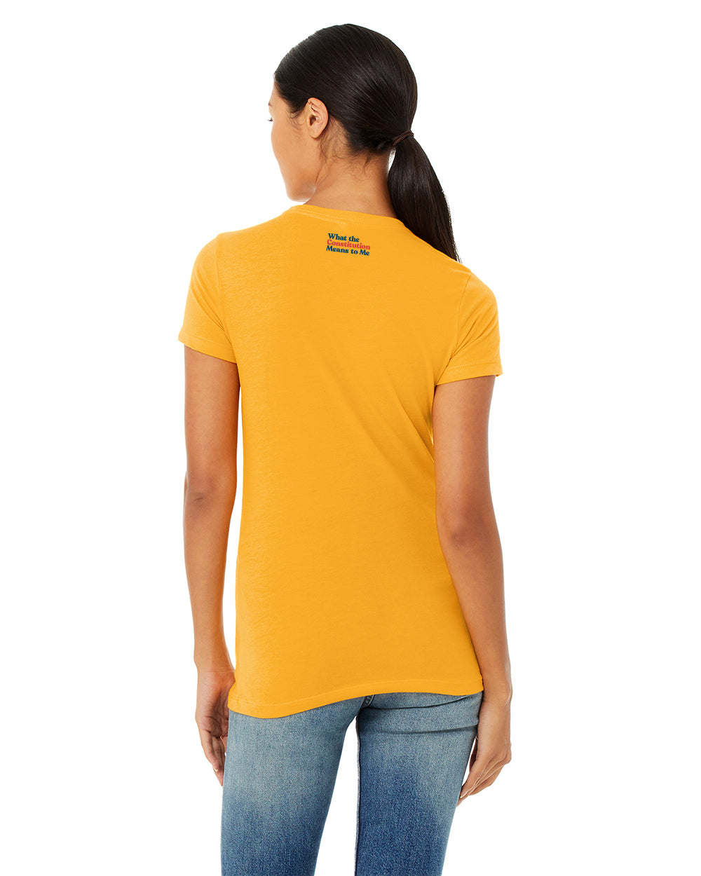 What The Constitution Means To Me Slim Fit Preamble T-Shirt