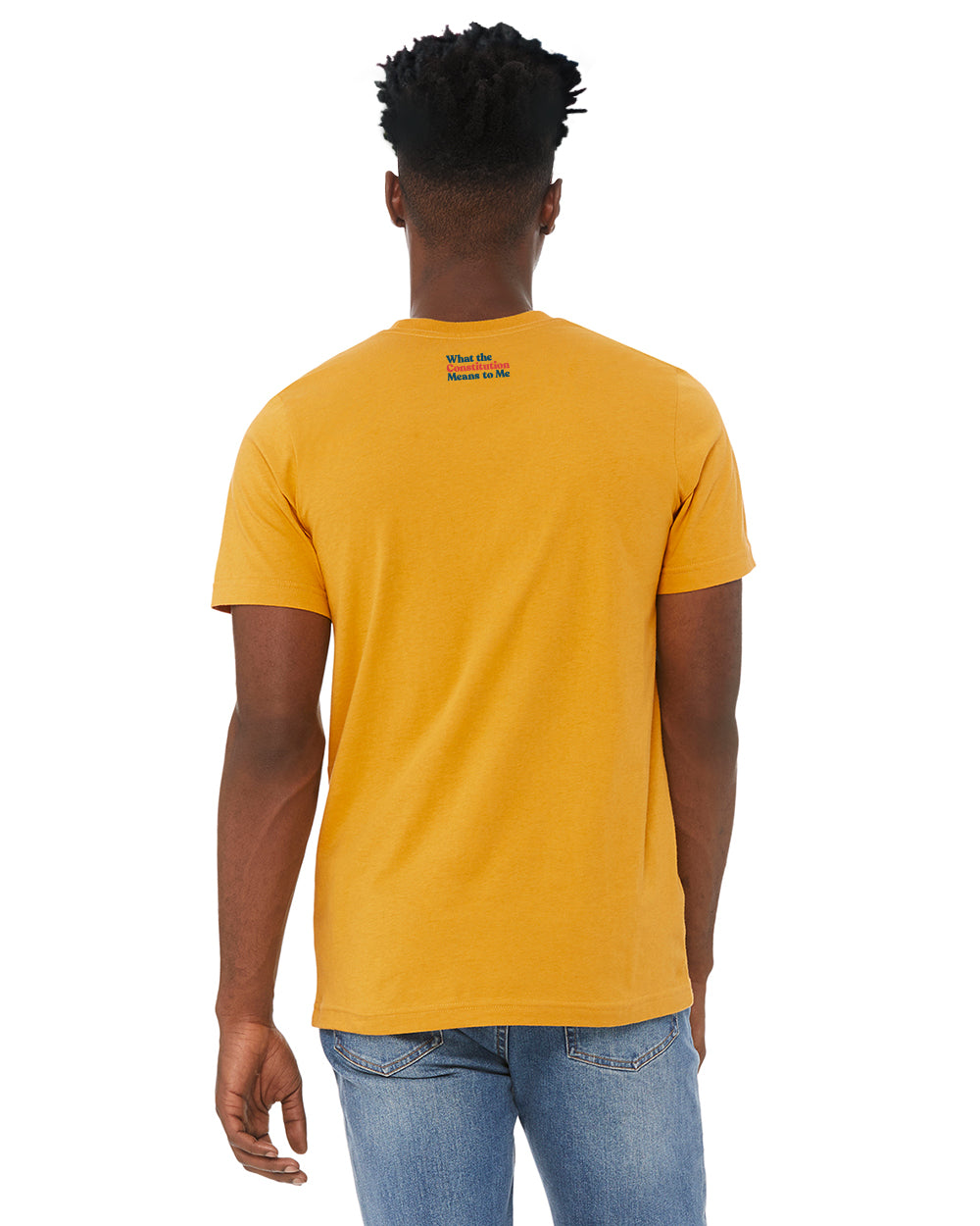 What The Constitution Means To Me Yellow Preamble T-Shirt