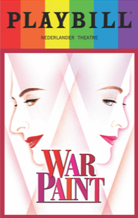 War Paint - June 2017 Playbill with Rainbow Pride Logo