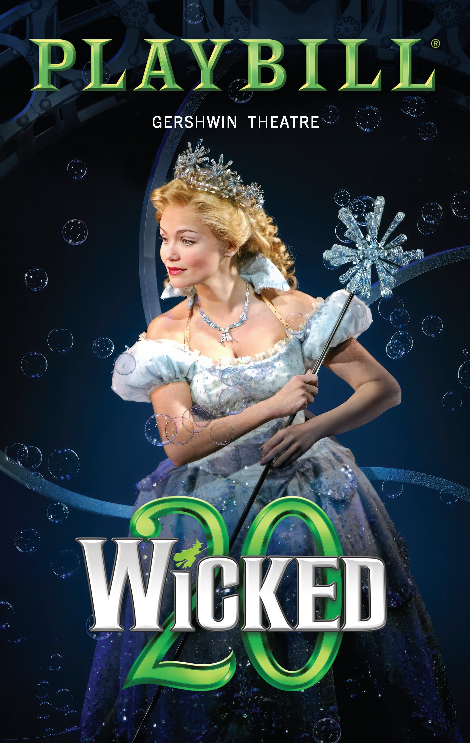 Wicked 20th Anniversary Limited Edition Playbill - October 29, 2023 Ma Wicked 20th Anniversary Limited Edition Playbill - October 29, 2023 Ma