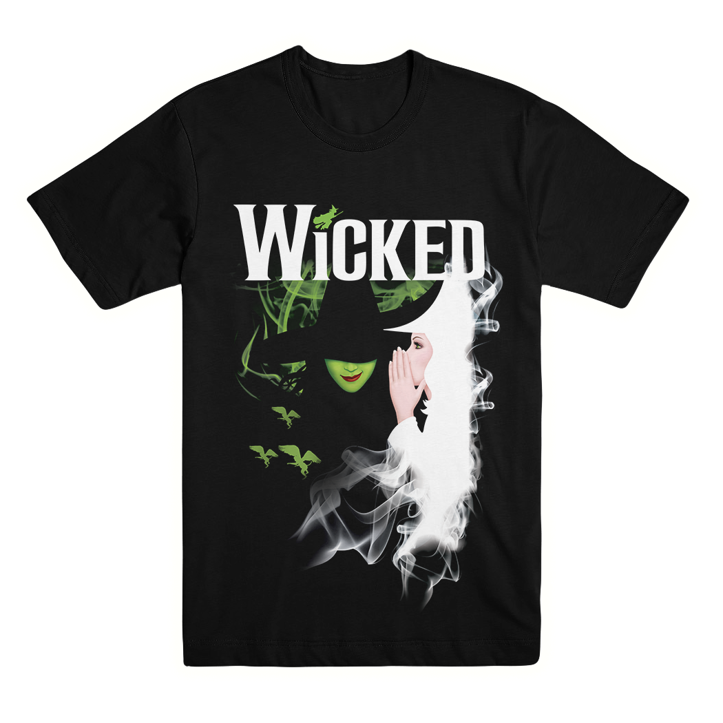 Wicked the Broadway Musical - Sketch Logo T-Shirt