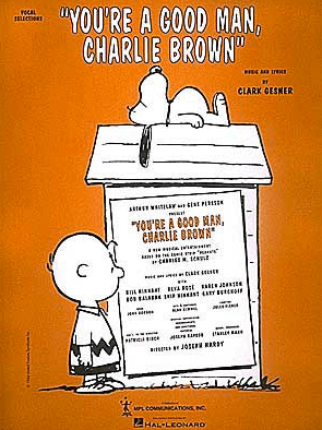You're A Good Man, Charlie Brown Piano-Vocal Selections Songbook