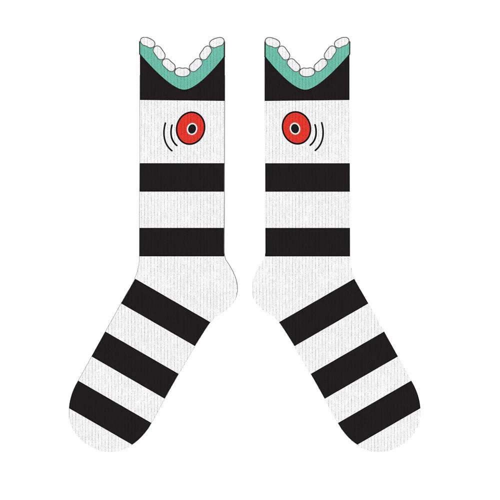 Beetlejuice the Broadway Musical - Sandworm Socks