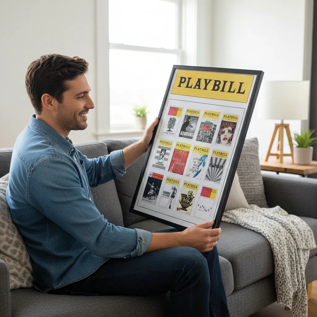 Custom Sondheim Poster with 12 Playbill Covers - Choose your favorite Sondheim covers and create your own 24" x 36" poster.