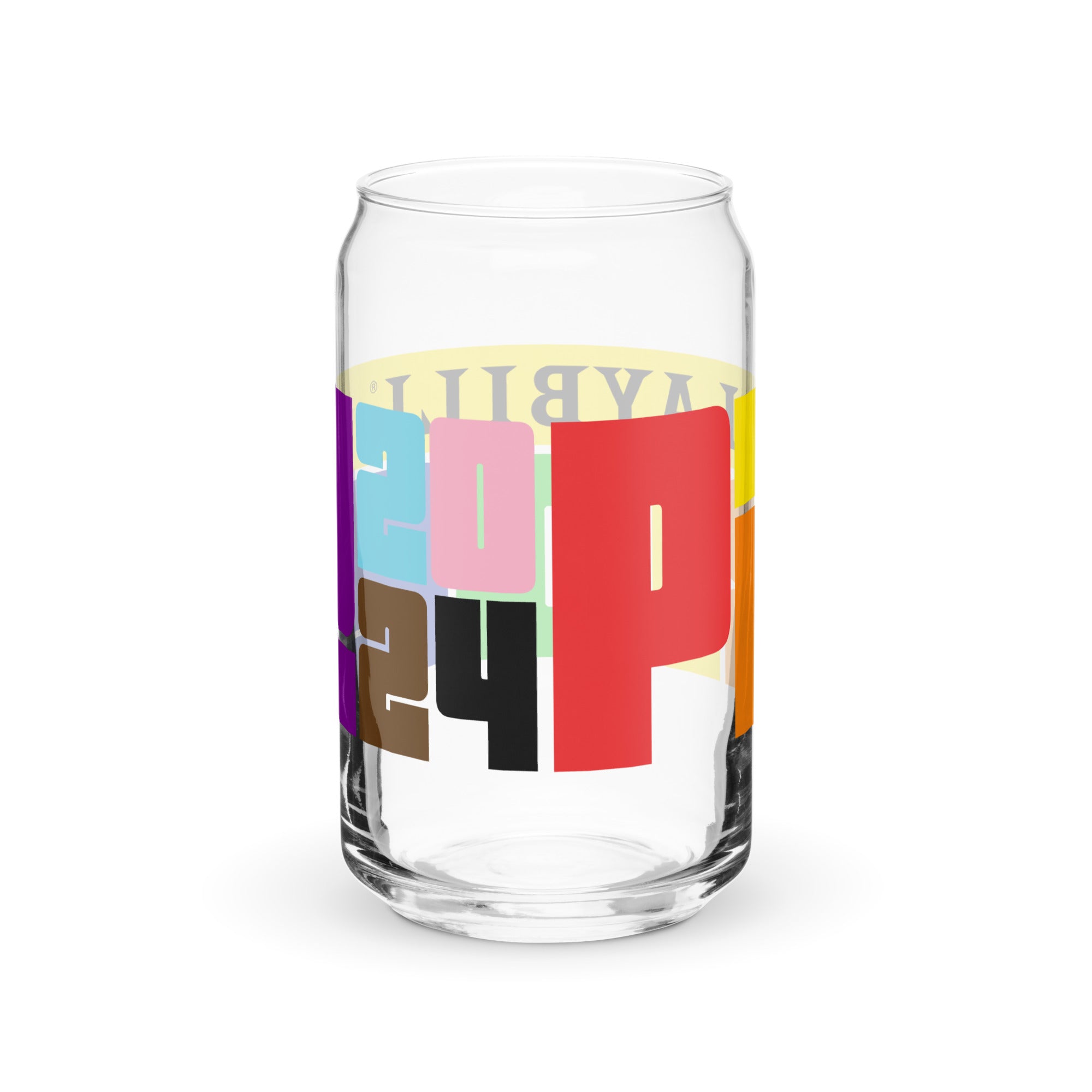 Playbill Pride 2024 - Can-Shaped Glass