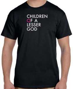 Children of a Lesser God - Logo T-Shirt