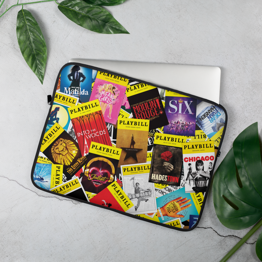 Playbill Covers Laptop Sleeve
