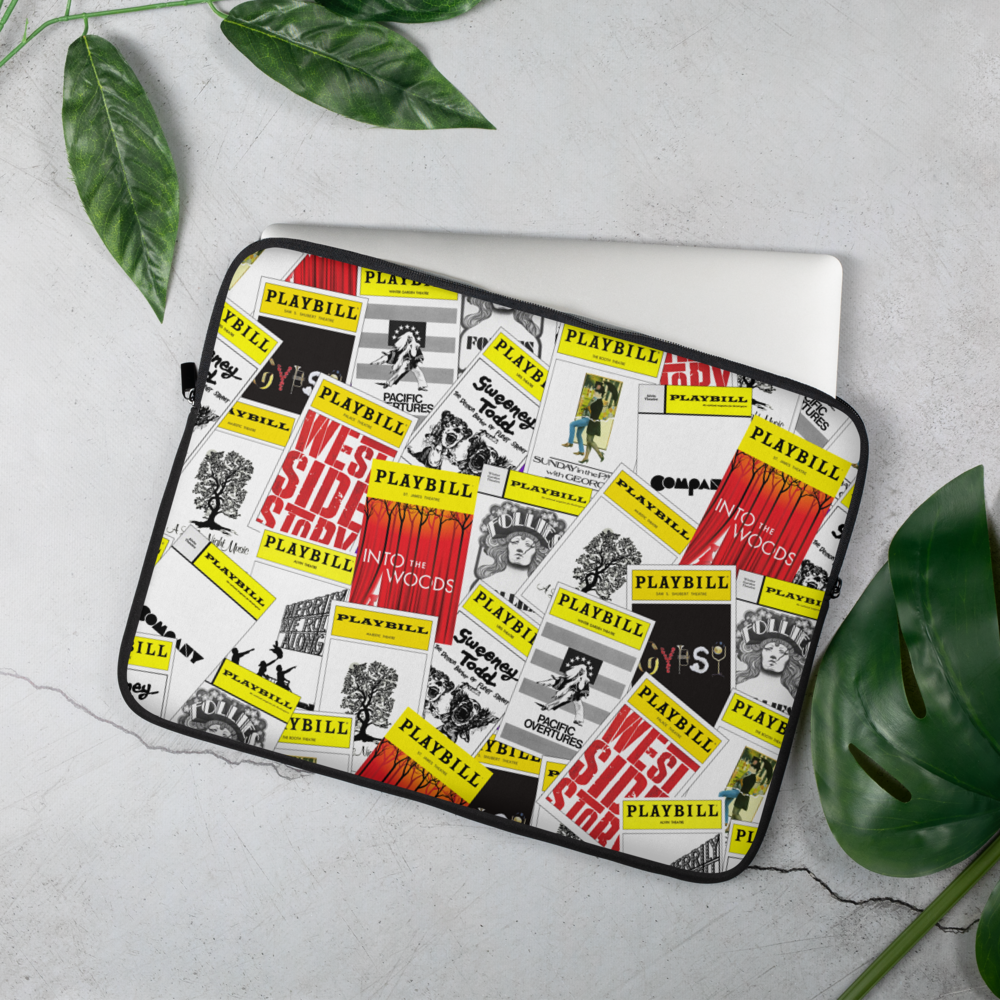 Sondheim Playbill Covers - Laptop Sleeve
