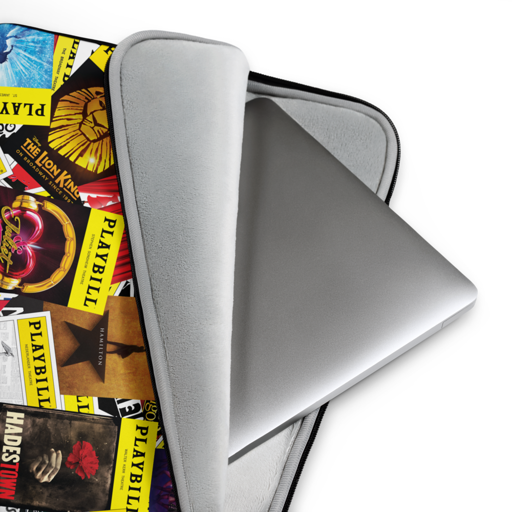 Playbill Covers Laptop Sleeve