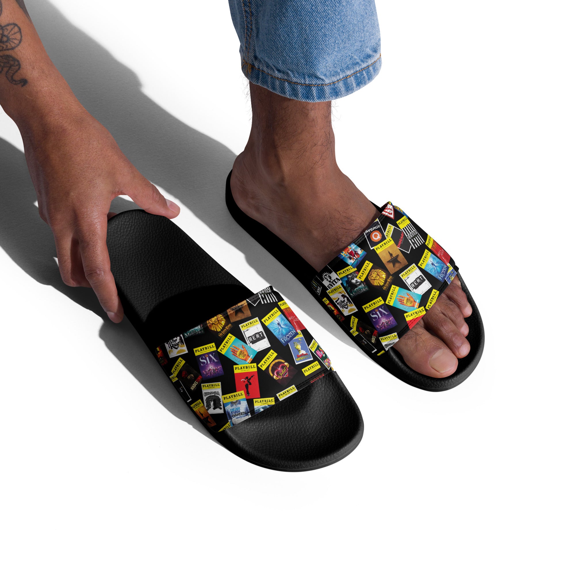 Playbill Covers - Men’s Slides