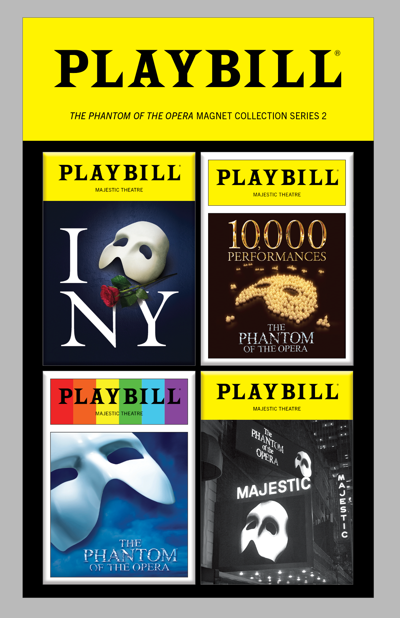 The Phantom of the Opera Magnet Collection Series 2