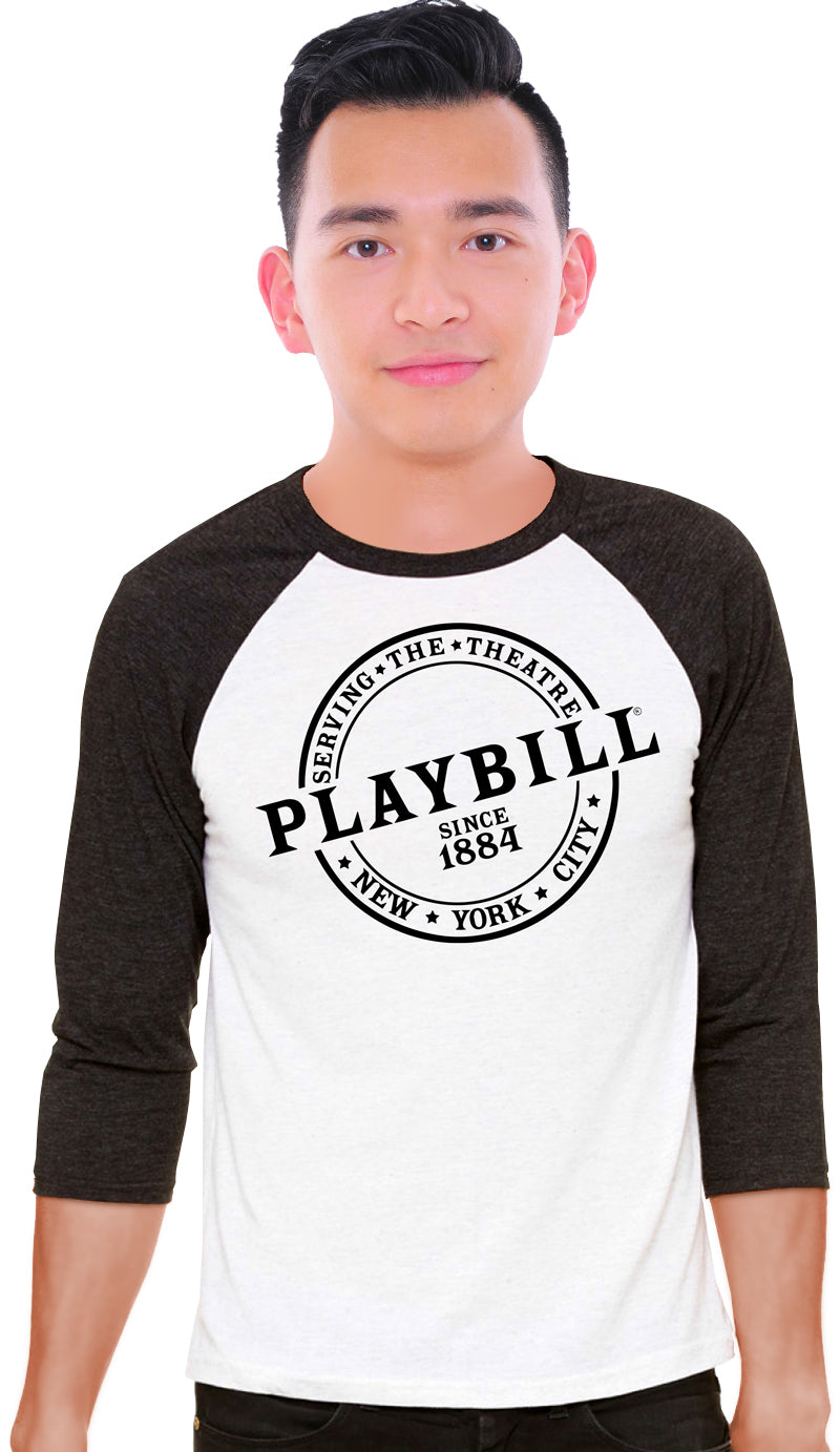 Playbill 1884 Raglan T-shirt