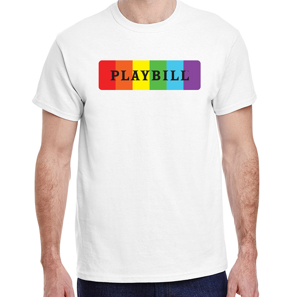 PLAYBILL PRIDE WHITE T-SHIRT
