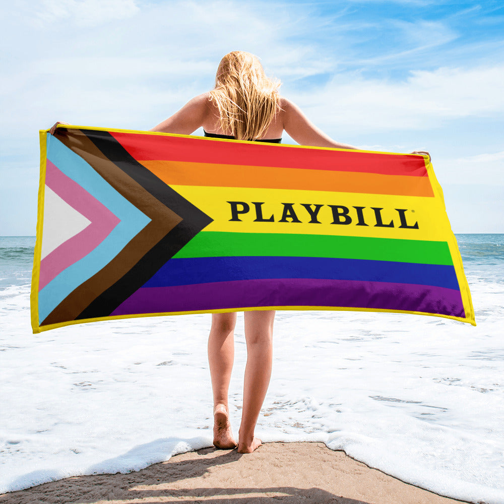 Playbill Pride Beach Towel
