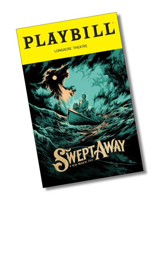 Swept Away Playbill Sticker