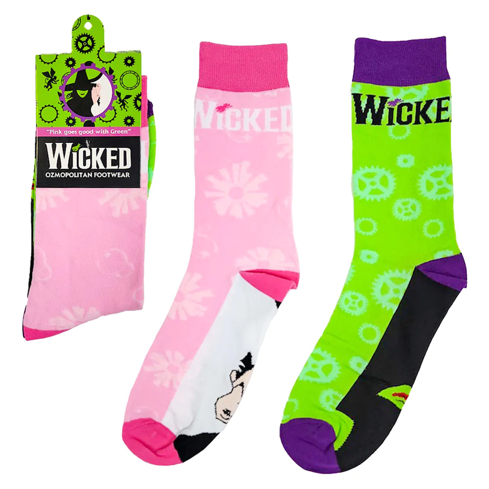 Wicked the Broadway Musical - Socks