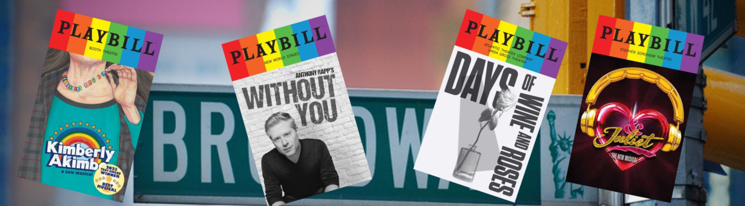 PRIDE LIMITED EDITION PLAYBILLS