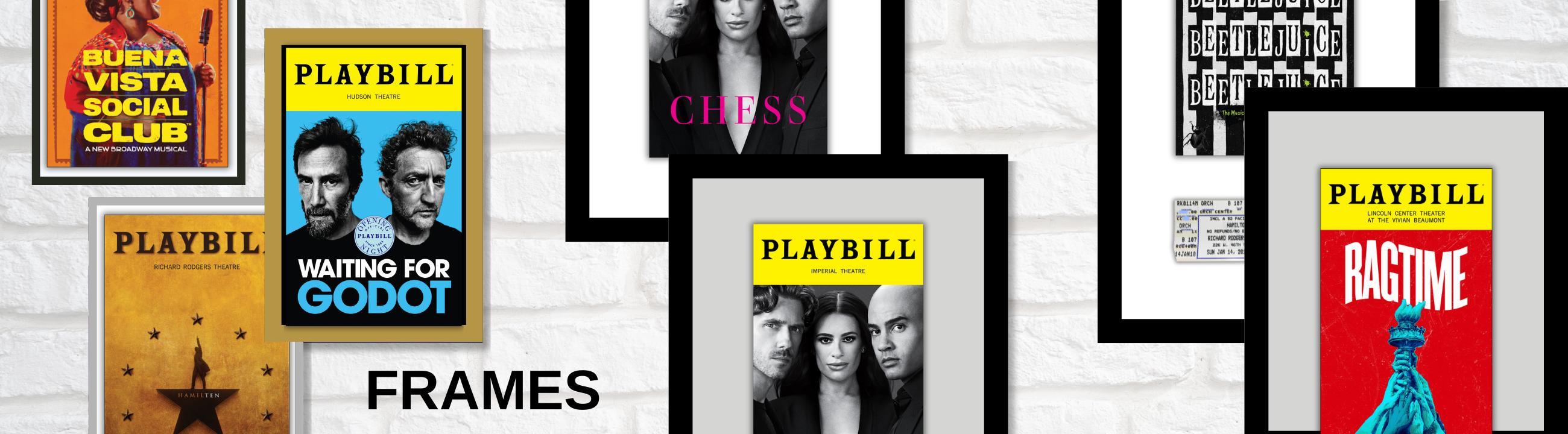 PLAYBILL FRAMES