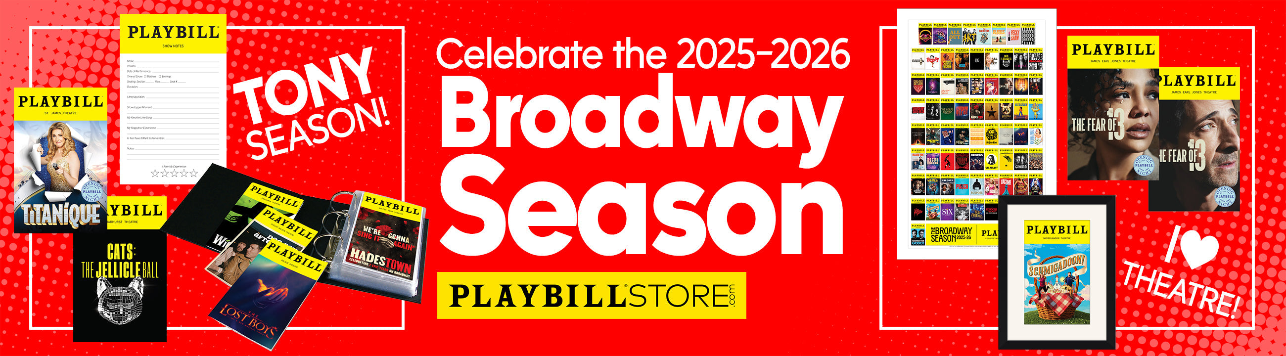 CELEBRATE THE BROADWAY SEASON 2025-2026