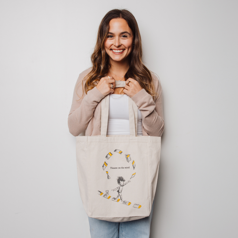 The Little Theatre Kid Playbill Collection - "Theatre on the Mind." - Tote Bag