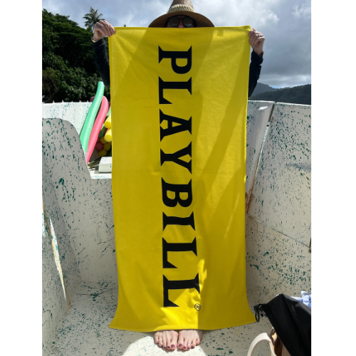 PLAYBILL Beach Towel