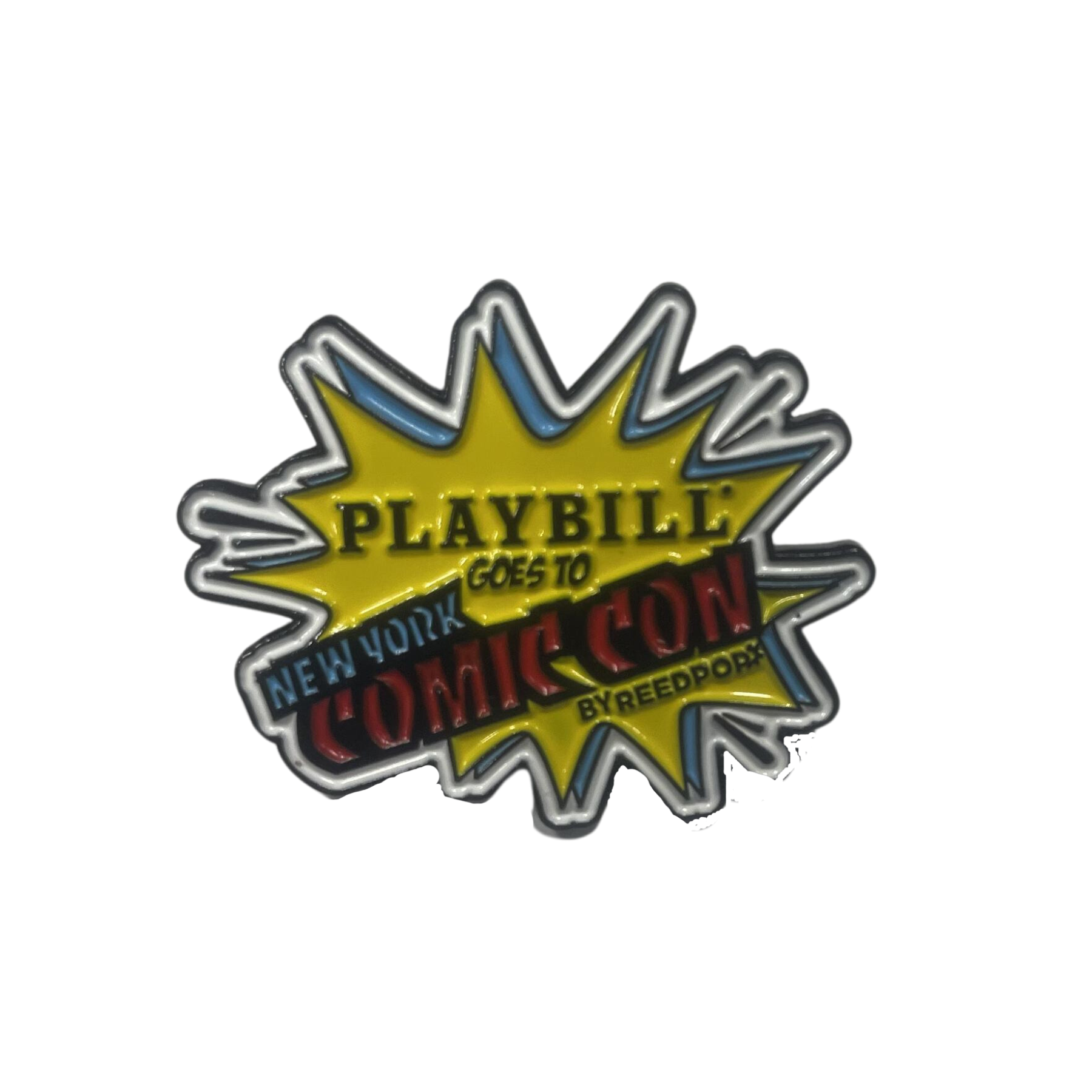 New York ComicCon Playbill Lapel Pin