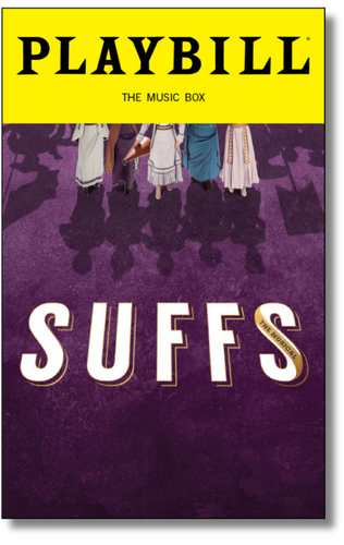 Suffs Playbill Sticker