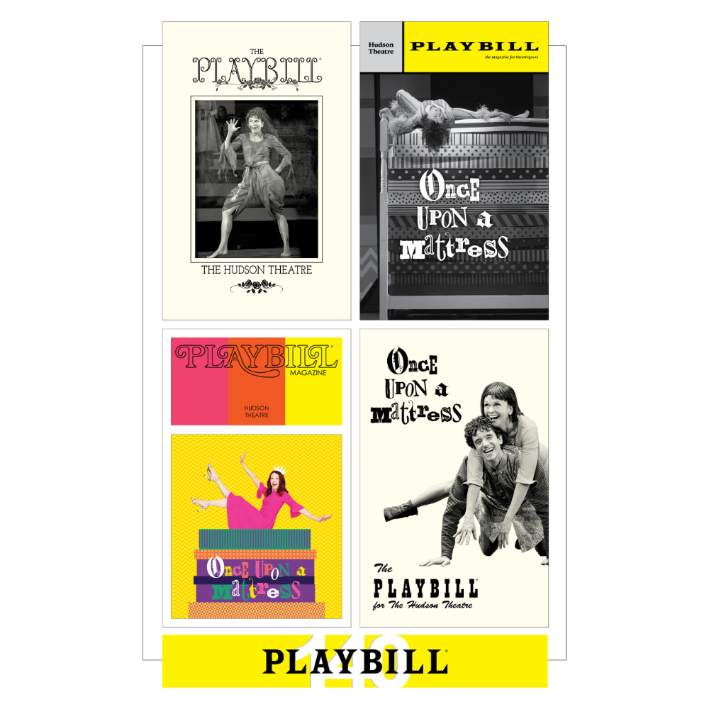 Playbill's 140th Anniversary Legacy Cover Poster - ONCE UPON A MATTRESS