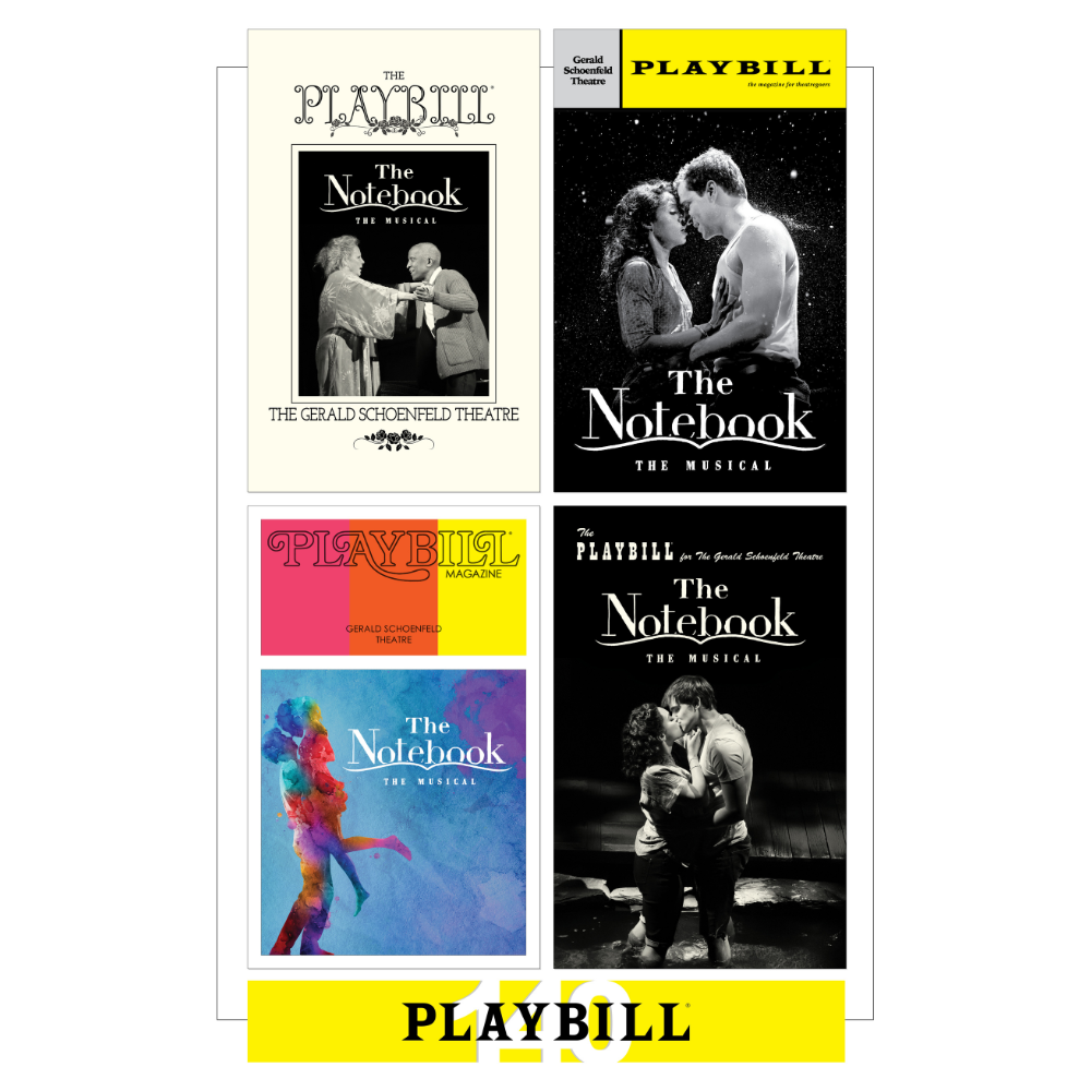 Playbill's 140th Anniversary Legacy Cover Poster - THE NOTEBOOK