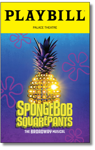 Spongebob Squarepants the Broadway Musical Playbill Sticker