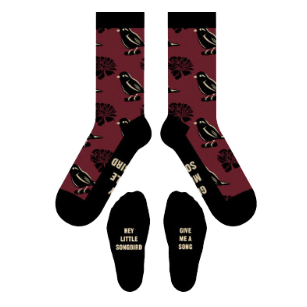 Hadestown the Broadway Musical Songbird Socks