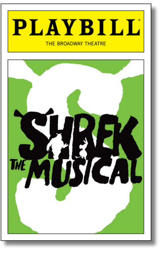 Shrek the Musical Playbill Sticker