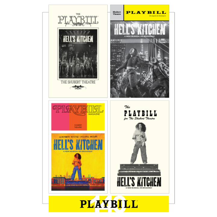 Playbill's 140th Anniversary Legacy Cover Poster - HELL'S KITCHEN