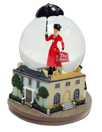 Mary Poppins the Broadway Musical - Snow Globe with Music Box