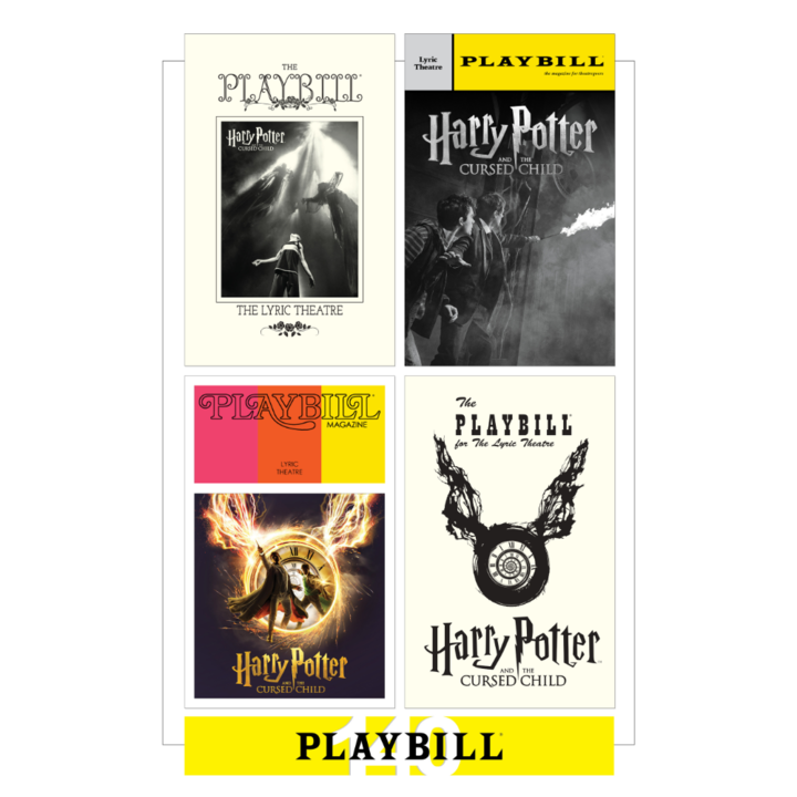 Playbill's 140th Anniversary Legacy Cover Poster - HARRY POTTER AND THE CURSED CHILD