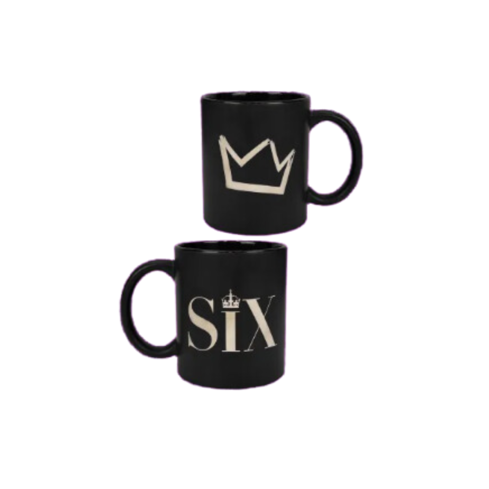 Six the Broadway Musical Etch Mug - Black