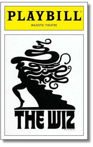 The Wiz Playbill Sticker