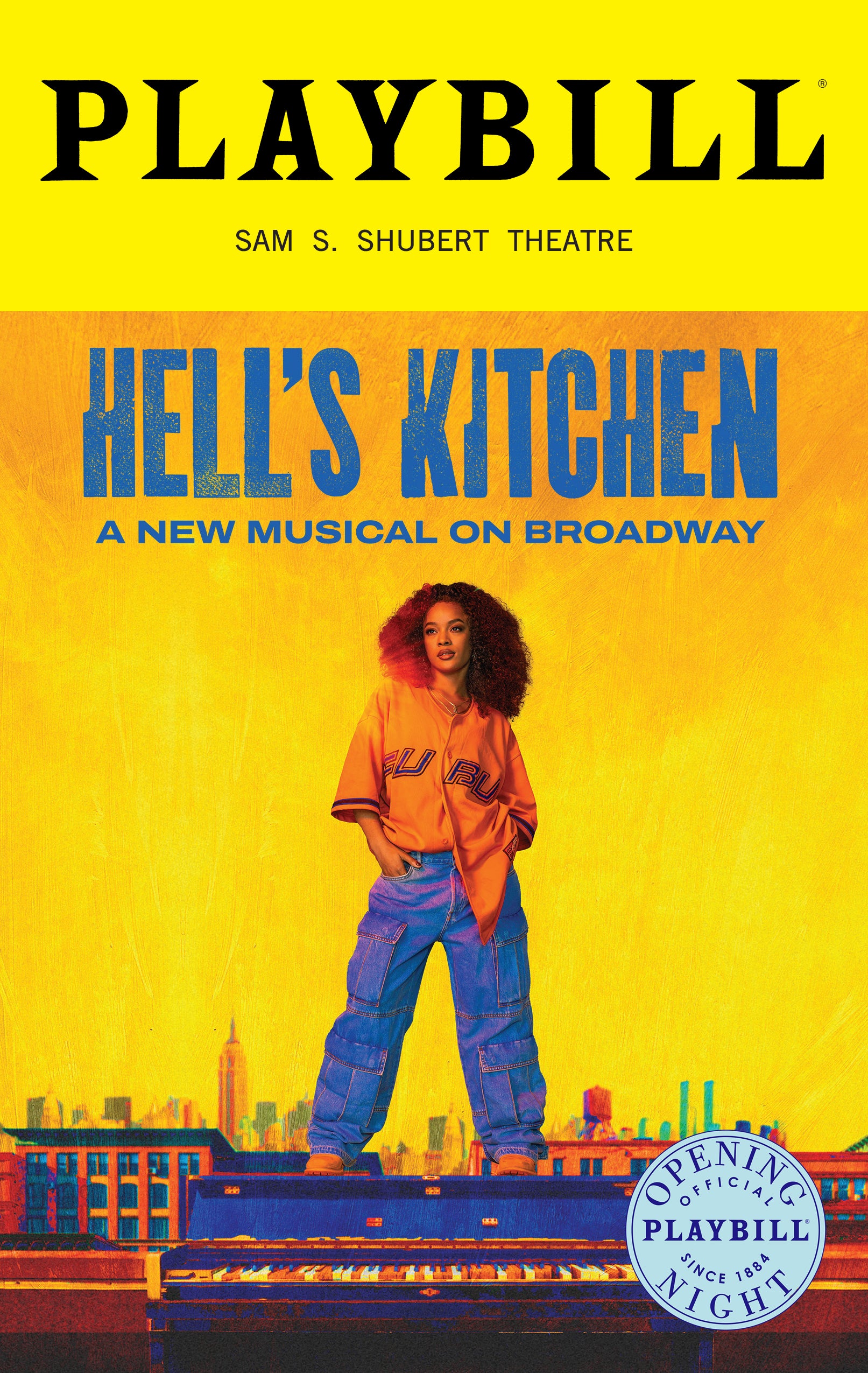 Hell's Kitchen Limited Edition Official Opening Night Playbill