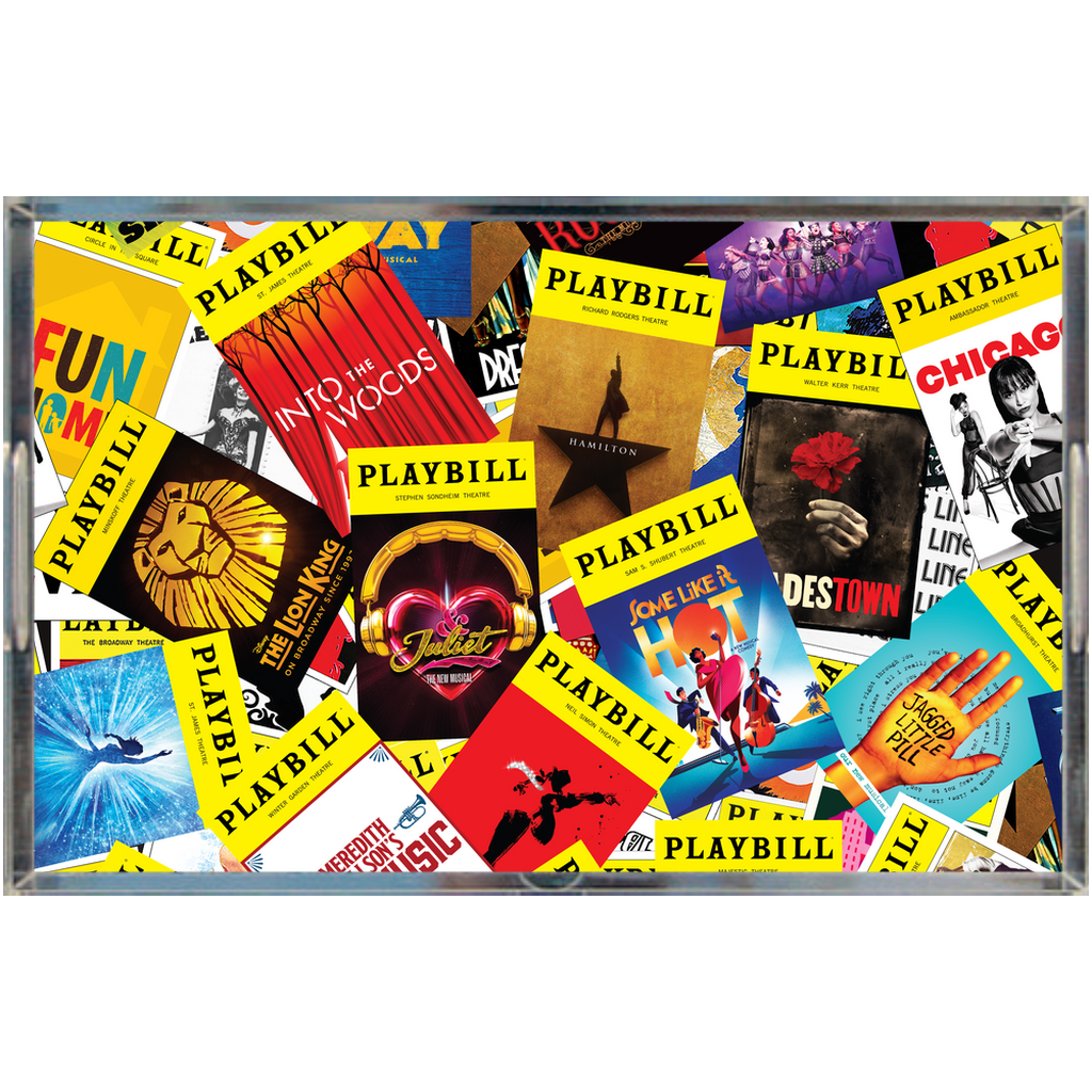 Playbill Covers Acrylic Trays