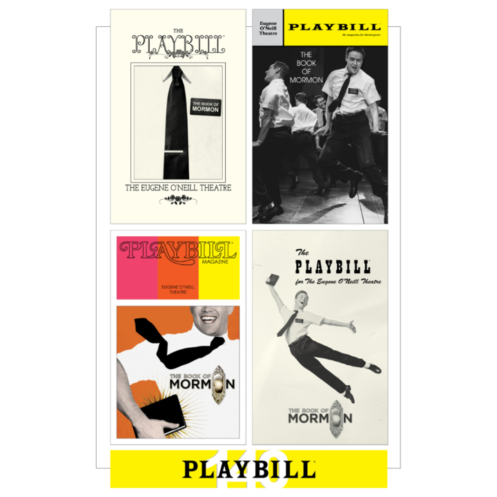 Playbill's 140th Anniversary Legacy Cover Poster - THE BOOK OF MORMON