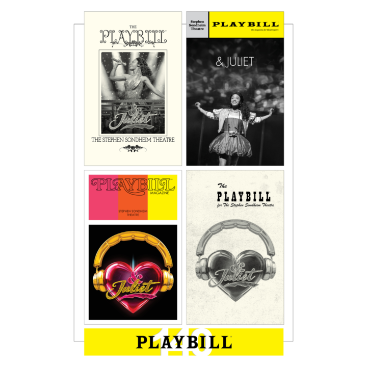 Playbill's 140th Anniversary Legacy Cover Poster - & JULIET