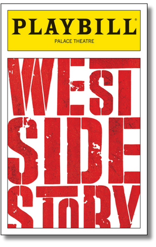 West Side Story Playbill Sticker