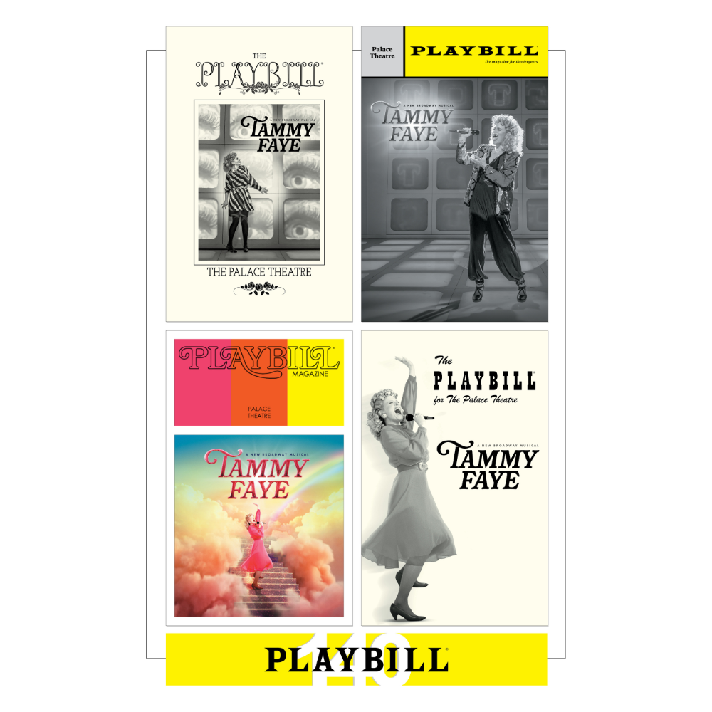 Playbill's 140th Anniversary Legacy Cover Poster - TAMMY FAYE